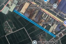 Đường sẽ mở ở xã Tân Hồng, huyện Bình Giang, tỉnh Hải Dương