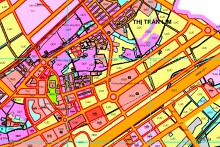 Bản đồ quy hoạch giao thông thị trấn Lim, huyện Tiên Du, Bắc Ninh