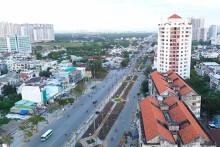 Toàn cảnh đường Lương Định Của mở rộng sắp thông xe tại TP Thủ Đức