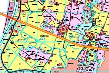 Bản đồ quy hoạch giao thông xã Hòa Bình, huyện Kim Thành, tỉnh Hải Dương đến năm 2030