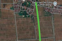 Đường sẽ mở ở xã Lạc Vệ, huyện Tiên Du, Bắc Ninh
