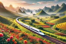 Có nên đầu tư BĐS theo Đường sắt cao tốc Bắc - Nam ngay năm 2025?