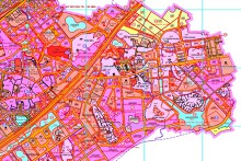 Bản đồ quy hoạch sử dụng đất phường Dĩnh Trì, TP Bắc Giang, Bắc Giang đến năm 2030