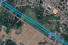 Đường sẽ mở ở phường Hiệp Sơn, thị xã Kinh Môn, tỉnh Hải Dương