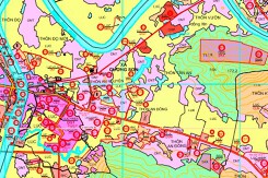 Bản đồ quy hoạch giao thông xã Cương Sơn, huyện Lục Nam, Bắc Giang