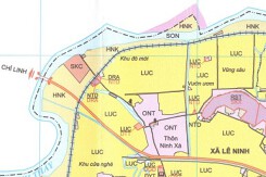 Bản đồ quy hoạch sử dụng đất xã Lê Ninh, thị xã Kinh Môn, tỉnh Hải Dương đến năm 2030