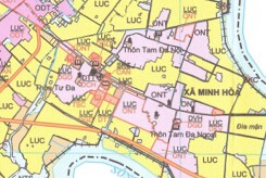 Bản đồ quy hoạch sử dụng đất xã Minh Hòa, thị xã Kinh Môn, tỉnh Hải Dương đến năm 2030