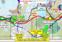 Khánh Hòa sẽ bồi thường, tái định cư đường sắt cao tốc từ năm 2026 - 2028