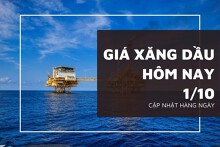 Giá xăng dầu hôm nay 1/10 biến động trái chiều khi các nhà đầu tư cân nhắc việc tăng sản lượng của OPEC+ so với lượng dầu thô dự trữ của Mỹ