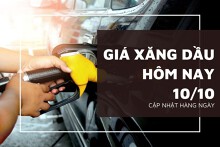 Giá xăng dầu hôm nay 10/10 đồng loạt tăng trong bối cảnh phí bảo hiểm rủi ro giảm dần sau thỏa thuận ở Gaza
