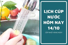 Lịch cúp nước TP HCM ngày 14/10 và sáng 15/10 tạm ngưng cúp nước kéo dài tại nhiều nơi