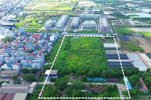 Cận cảnh khu đất 2,7 ha vừa được duyệt quy hoạch xây nhà ở xã hội gần dự án của Vingroup, Sunshine tại phía tây Hà Nội