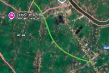 Đường sẽ mở theo quy hoạch ở xã Mỹ An, tỉnh Tây Ninh (phần 1)