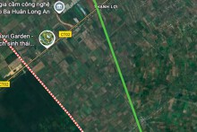 Đường sẽ mở theo quy hoạch ở xã Thạnh Lợi, tỉnh Tây Ninh (phần 1)