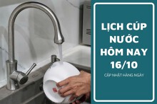 Lịch cúp nước TP HCM ngày 16/10 và sáng 17/10 cúp nước kéo dài đến sáng tại nhiều phường, nhiều khu vực
