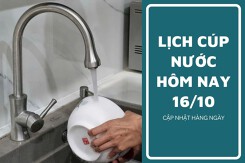 Lịch cúp nước TP HCM ngày 16/10 và sáng 17/10 cúp nước kéo dài đến sáng tại nhiều phường, nhiều khu vực