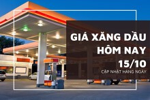 Giá xăng dầu hôm nay 15/10 giảm khi các nhà đầu tư cân nhắc triển vọng dư cung và căng thẳng thương mại Mỹ-Trung