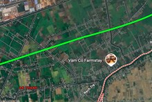 Đường sẽ mở theo quy hoạch ở xã Bến Lức, tỉnh Tây Ninh (phần 2)