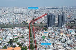 Toàn cành nơi sắp giải tỏa làm cầu đường Bình Tiên gần 6.300 tỷ đồng tại TP HCM