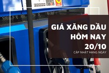 Giá xăng dầu hôm nay 20/10 tiếp đà giảm do lo ngại về căng thẳng thương mại Mỹ-Trung