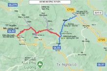 Dự kiến hơn 2.000 tỷ đồng làm đường nối ba tỉnh Sơn La, Lai Châu, Lào Cai với cao tốc Nội Bài - Lào Cai