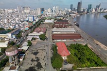 Khu đất Bến Nhà Rồng - Khánh Hội sẽ dành 60% làm công viên