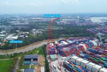Khu vực dự kiến mở đường 8.000 tỷ đồng nối cảng Cát Lái - Phú Hữu - Vành đai 3 TP HCM