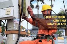 Lịch cắt điện Hải Phòng từ ngày 3/11 đến ngày 5/11 mất điện cả ngày phường Lê Chân, Thuỷ Nguyên, xã Thanh Miện, An Lão cúp điện cả ngày