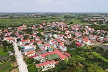 Hà Nội đấu giá 15 thửa đất ở tại xã Hát Môn, khởi điểm 6,4 triệu đồng