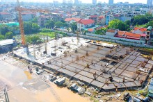 Cận cảnh tiến độ dự án nhà ở xã hội giá cao nhất Hà Nội vừa mở bán