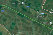 Đường sẽ mở theo quy hoạch ở xã Tuyên Bình, tỉnh Tây Ninh (phần 1)