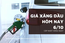 Giá xăng dầu hôm nay 6/10 tăng hơn 1% sau khi OPEC+ tăng sản lượng thấp hơn dự kiến