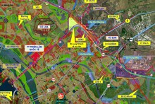 Chi tiết phương án làm đường BT hơn tỷ USD nối sân bay Gia Bình đoạn qua Hà Nội