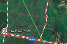 Đường sẽ mở theo quy hoạch ở xã Nhơn Hoà Lập, tỉnh Tây Ninh (phần 1)