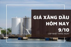 Giá xăng dầu hôm nay 9/10 đồng loạt giảm nhẹ