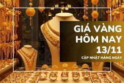 Giá vàng hôm nay 13/11: Vàng SJC và nhẫn trơn đồng loạt tăng mạnh tới 1,7 triệu đồng/lượng