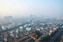 Chất lượng không khí ngày 14/11 tại Hà Nội và TP HCM xấu đi, nhiều khu vực vượt ngưỡng an toàn