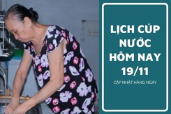 Lịch cúp nước TP HCM ngày 19/11 và sáng ngày 20/11 các tuyến phố trung tâm và ngoại thành tạm ngưng cấp nước thời gian dài