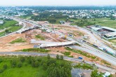 Nút giao gần 600 tỷ kết nối đường Mỹ Phước - Tân Vạn với Vành đai 3 sau hơn hai năm thi công