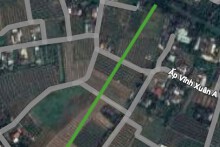 Đường sẽ mở theo quy hoạch ở xã An Lục Long, tỉnh Tây Ninh (phần 2)