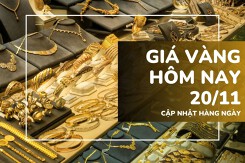 Giá vàng hôm nay 20/11: Vàng SJC và nhẫn trơn tiếp tục tăng hơn 500.000 đồng/lượng