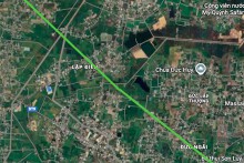 Đường sẽ mở theo quy hoạch ở xã Hậu Nghĩa, tỉnh Tây Ninh (phần 1)