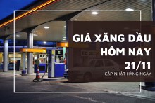 Giá xăng dầu hôm nay 21/11 giảm hơn 1% khi Mỹ thúc đẩy thỏa thuận hòa bình Nga và Ukraine