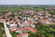 Hà Nội đấu giá 15 thửa đất ở tại xã Hát Môn, khởi điểm từ 6,4 triệu đồng