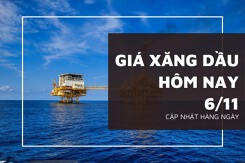Giá xăng dầu hôm nay 6/11 điều chỉnh trái chiều do nhu cầu yếu