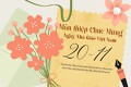 50+ mẫu thiệp chúc mừng 20/11 đẹp, ý nghĩa, dễ làm mới nhất 2025