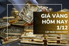 Giá vàng hôm nay 1/12: Vàng SJC tăng nhẹ, chạm 155,2 triệu đồng/lượng