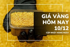 Giá vàng hôm nay 10/12: Vàng SJC tăng vọt 500.000 đồng/lượng sau phiên giảm
