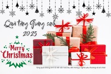 Gợi ý quà tặng Giáng sinh 2025: Danh sách quà tặng ý nghĩa cho mọi đối tượng