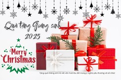 Gợi ý quà tặng Giáng sinh 2025: Danh sách quà tặng ý nghĩa cho mọi đối tượng